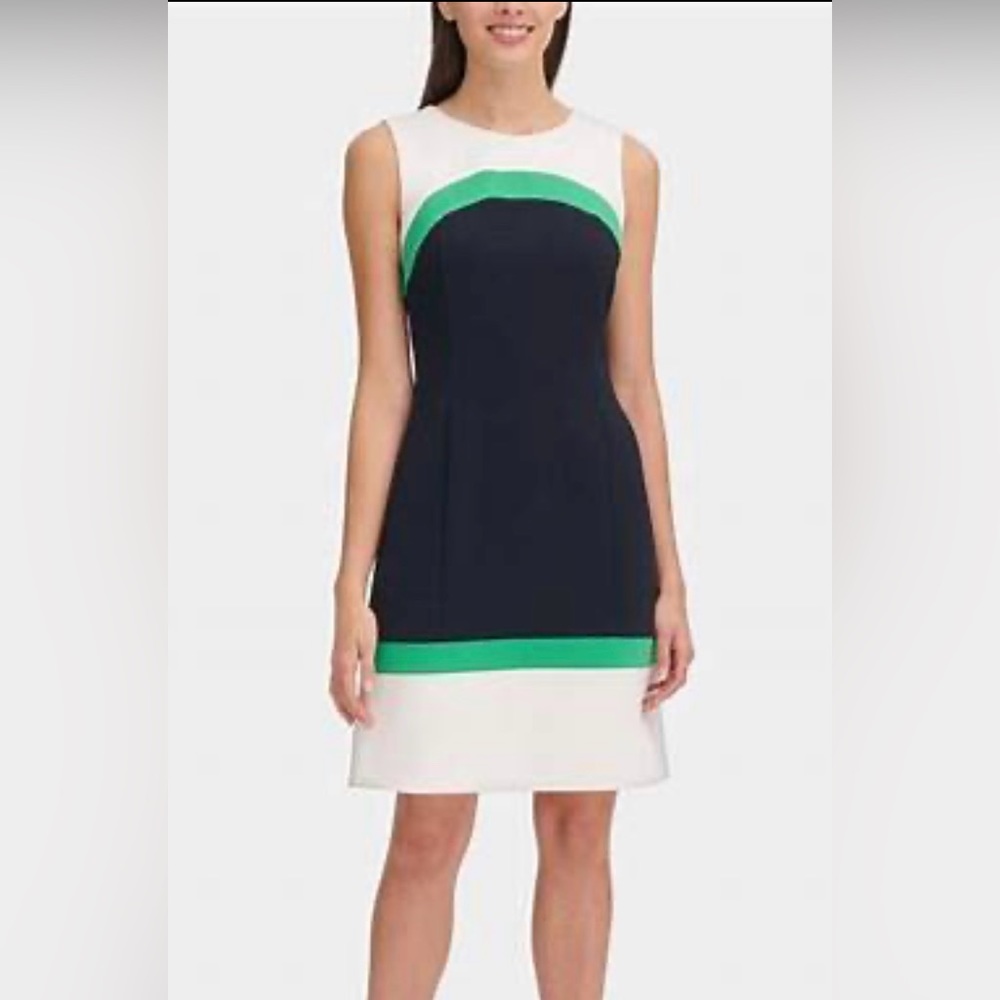 Tommy Hilfiger Colorblock Sheath Dress